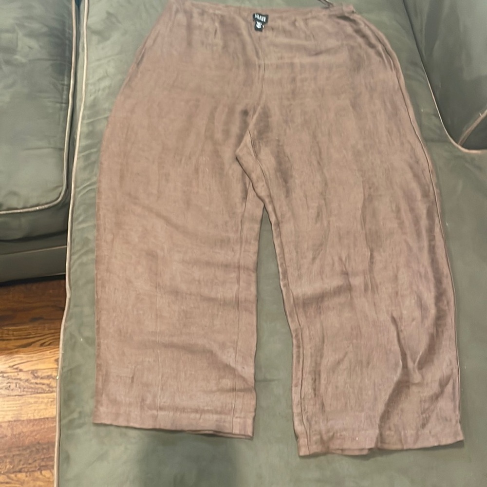 Eileen Fisher Italian Fabric pants- side zipper